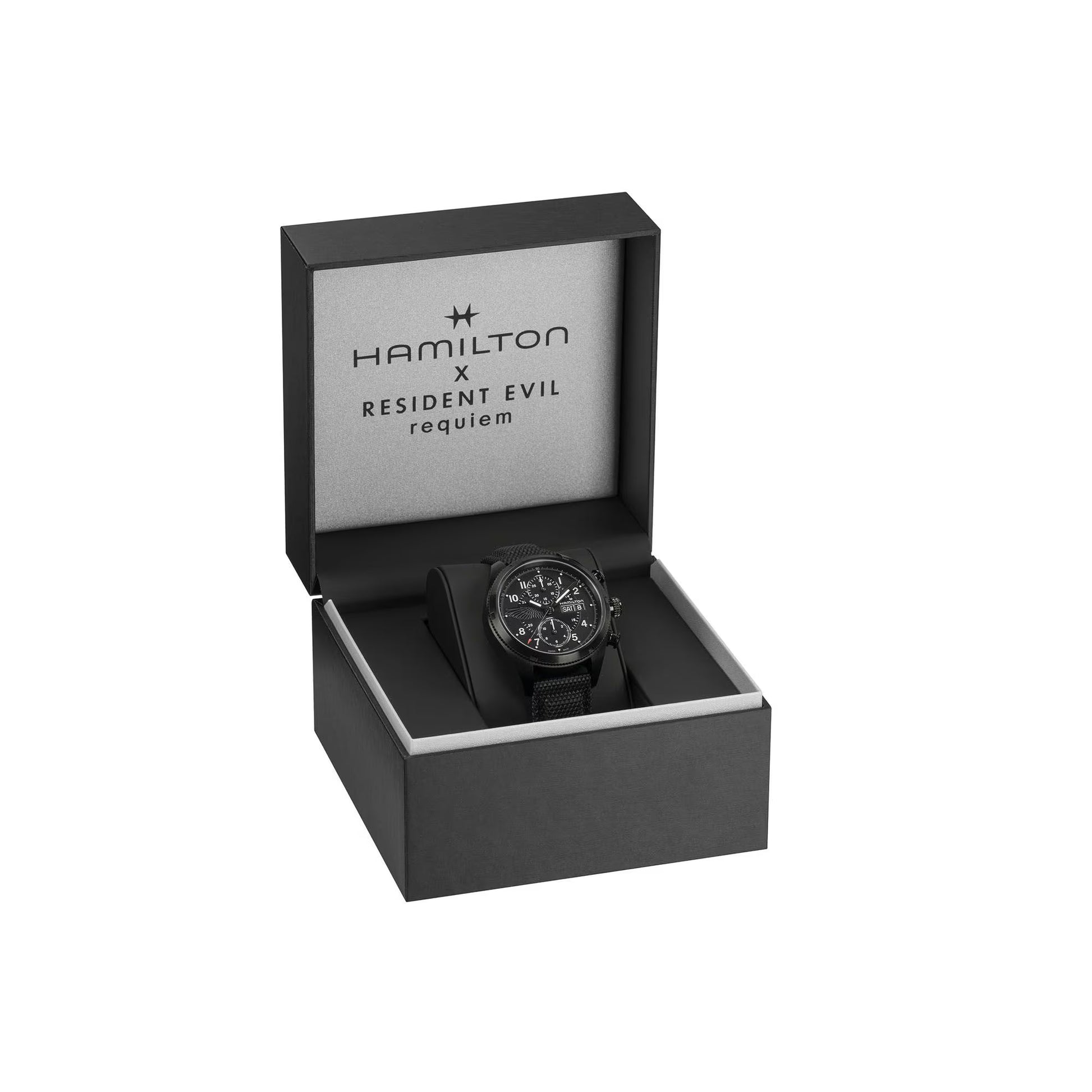 KHAKI FIELD AUTO CHRONO RESIDENT EVIL REQUIEM LIMITED EDITION | Hamilton | Luby 