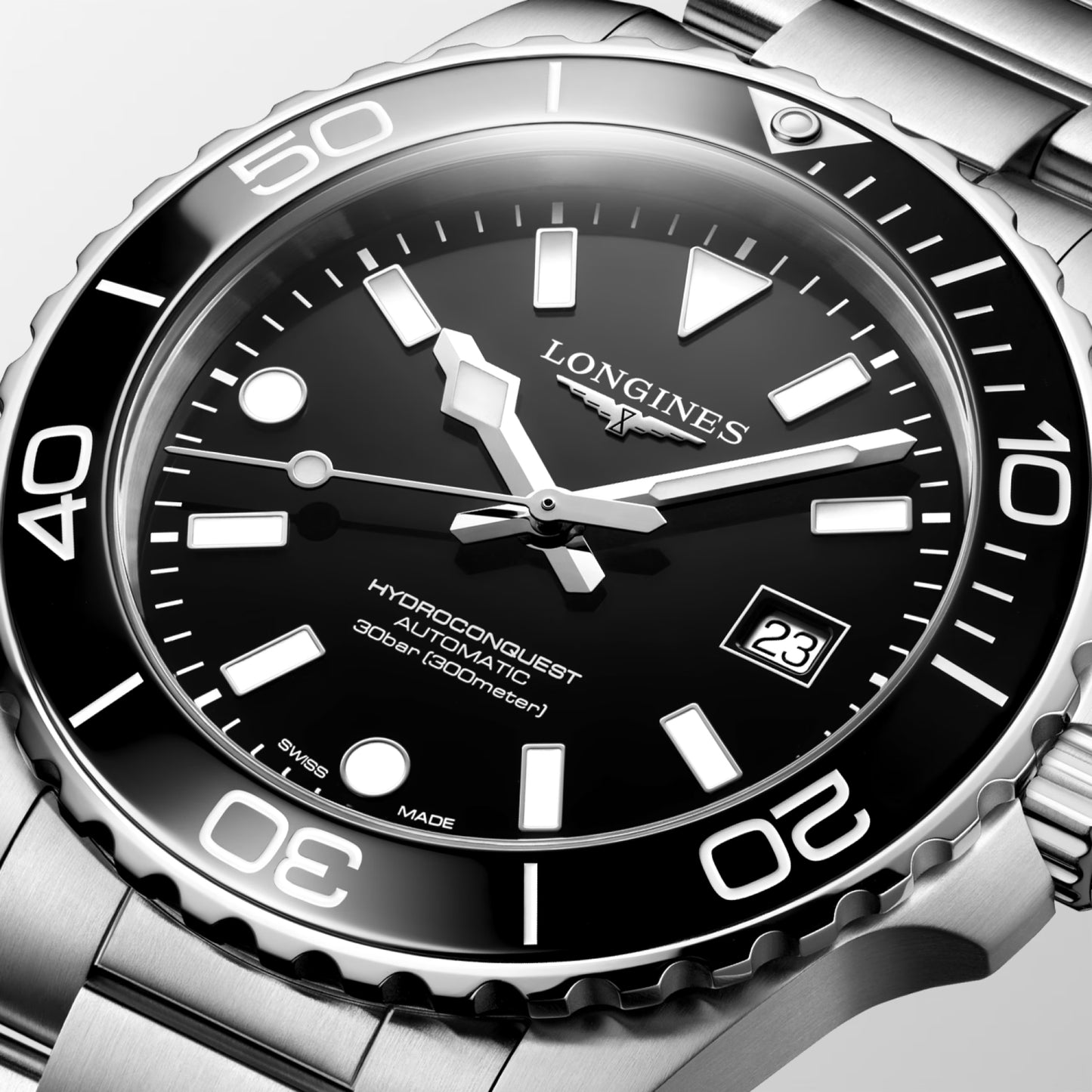 HYDROCONQUEST BLACK | Longines | Luby 