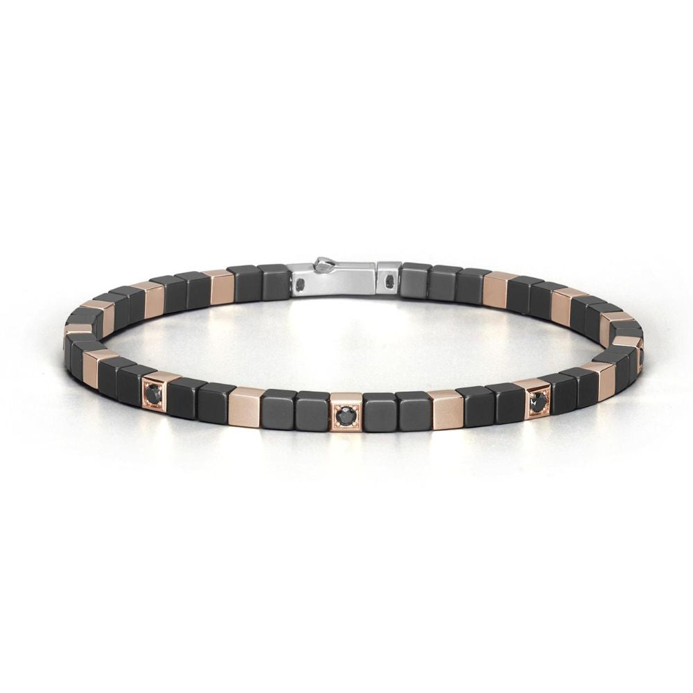 Baraka Men Bracelet Ceramic with Black Diamond | Baraka | Luby 