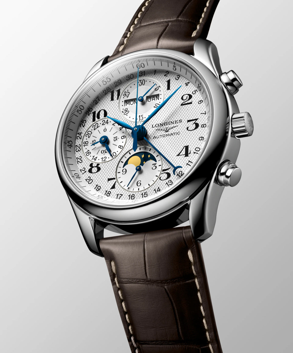 LONGINES MASTER COLLECTION CHRONO MOONPHASE | Longines | Luby 