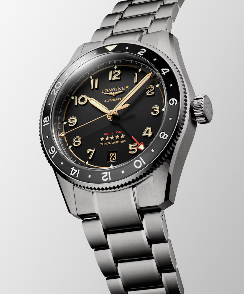LONGINES SPIRIT ZULU TIME TITANIUM | Longines | Luby 