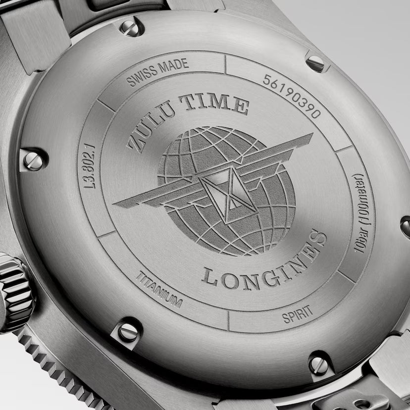 LONGINES SPIRIT ZULU TIME TITANIUM | Longines | Luby 