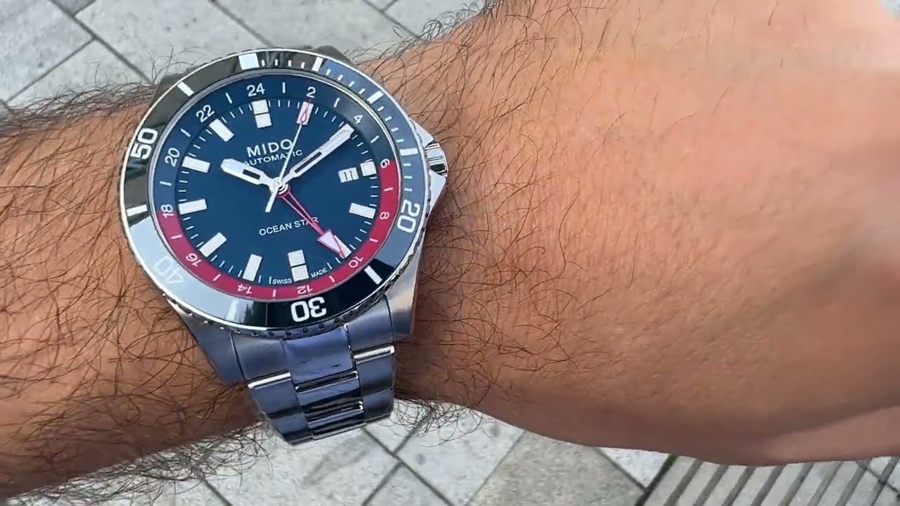 Special Edition OCEAN STAR GMT (1 EXTRA STRAP) | Mido | Luby 