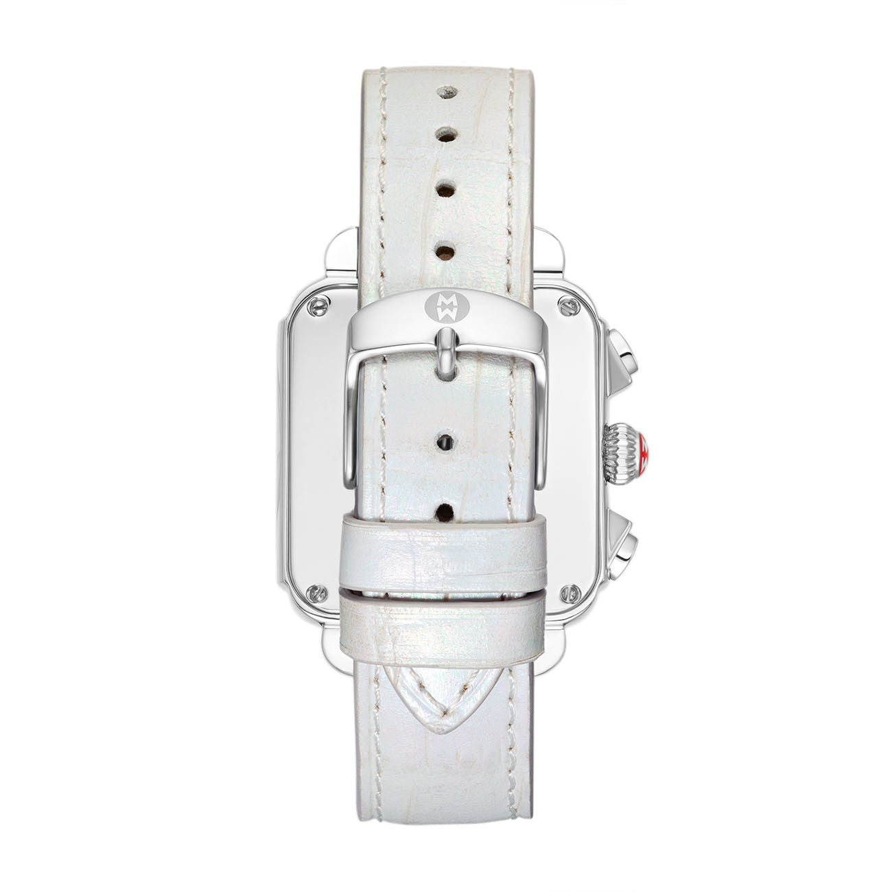 MICHELE Deco Sport Chrono Watch In White Mother-Of-Pearl | Michele | Luby 