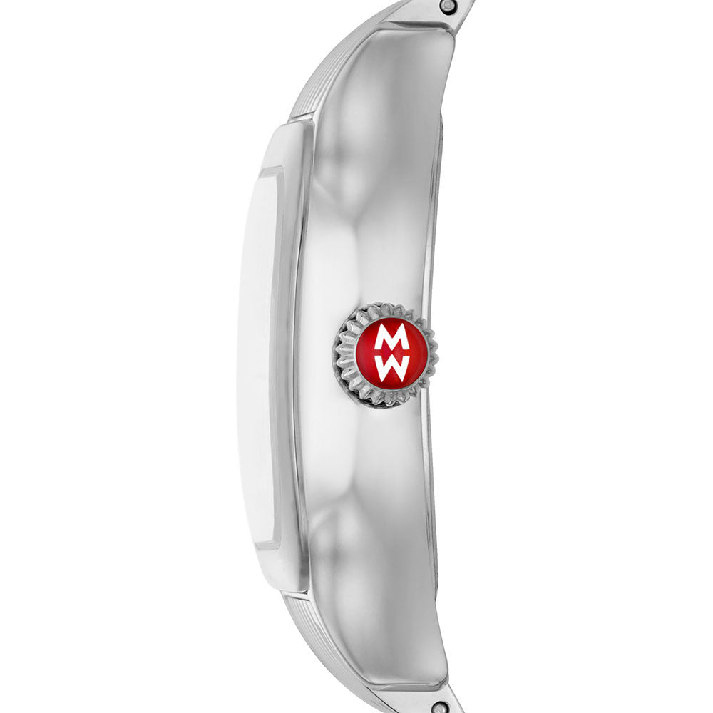 MICHELE Meggie High Shine Diamond Dial Stainless Steel Watch | Michele | Luby 