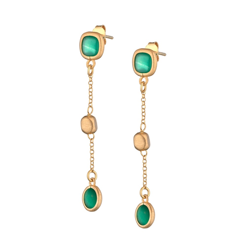 Orecchini Emerald Life - Itaca Colors | Marcello Pane | Luby 