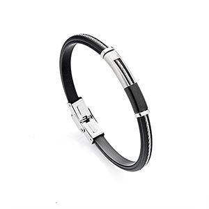 Hector By Marcelo Pane Black Rubber Steel Accents | Hector by Marcello Pane | Luby 