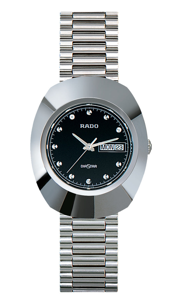 DiaStar The Original Quartz (Silver-Black) | Rado | Luby 