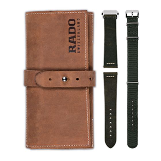 Rado Leather Pouch Set 42mm Green | Rado | Luby 