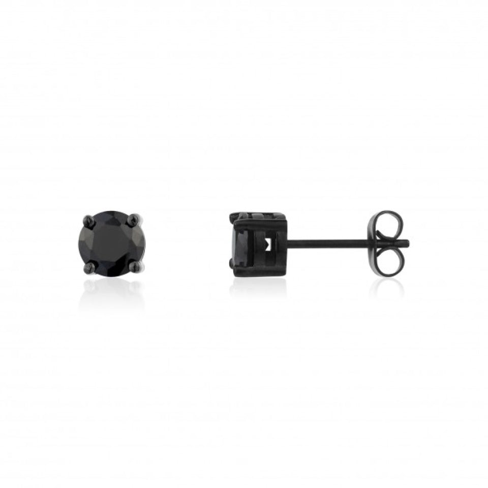 Black Stone Earring | ARZ Steel | Luby 