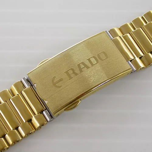 Bracelet Kit Oval L Steel  PVD Yellow | Rado | Luby 