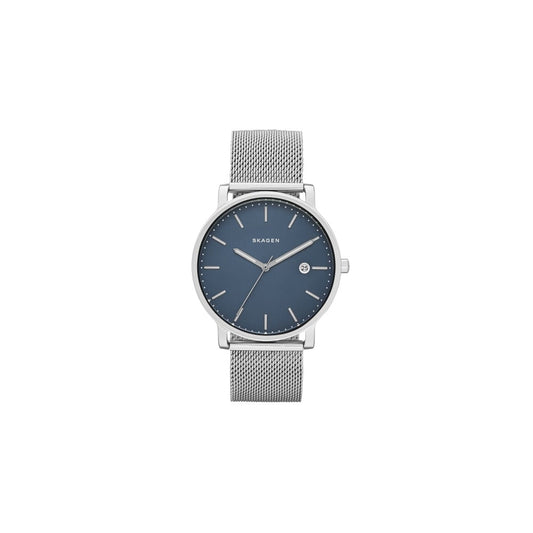 Hagen Mesh Watch (Silver/Blue) | Skagen | Luby 