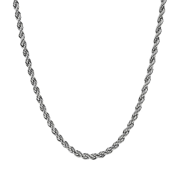 A.R.Z 5mm Stainless Steel Rope Chain | ARZ Steel | Luby 