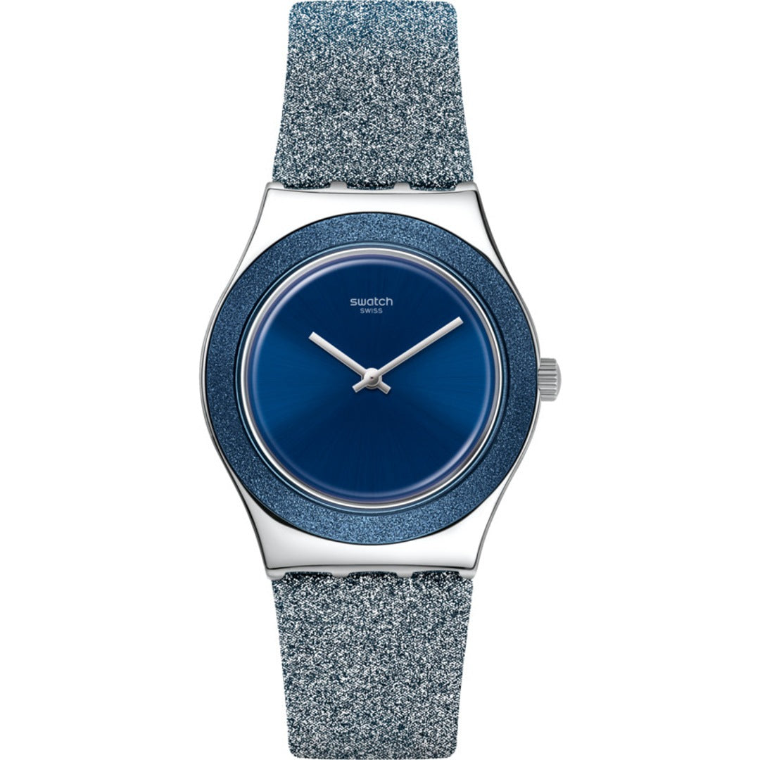 Blue Sparkle | Swatch | Luby 