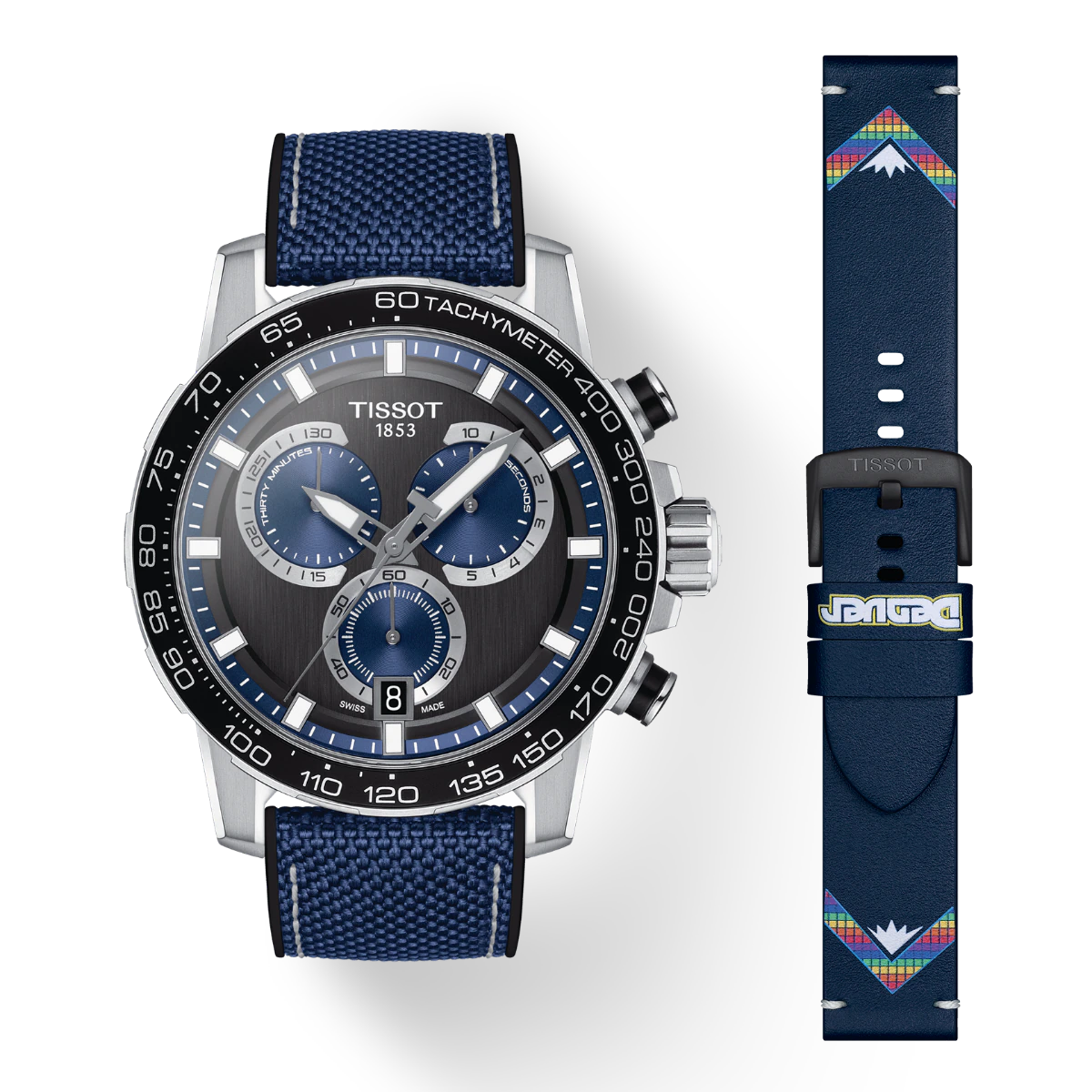 TISSOT DENVER NUGGETS 2023 NBA CHAMPIONS SUPERSPORT CHRONO | Tissot | Luby 