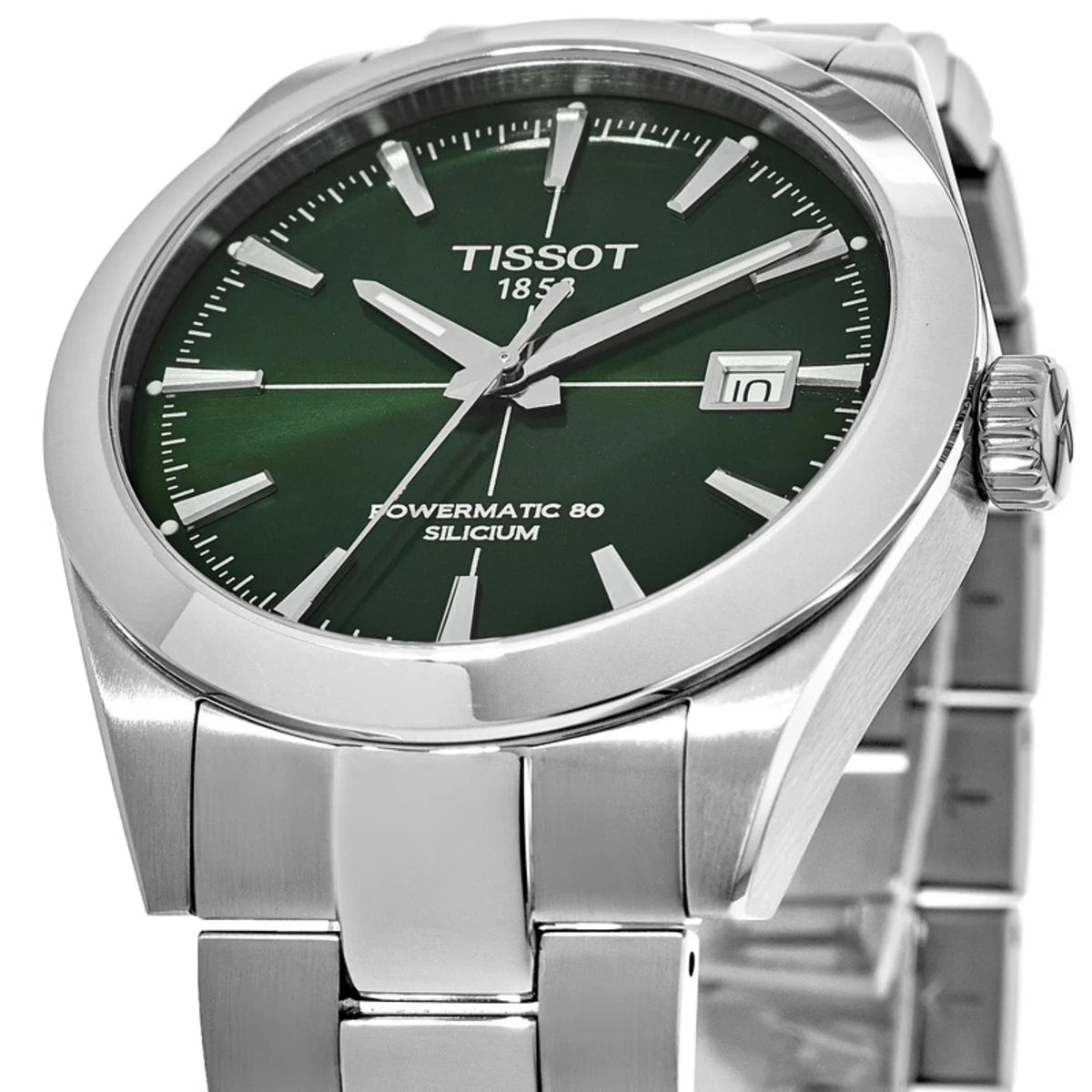 Tisot Gentleman Powermatic 80 Silicium Green | Tissot | Luby 