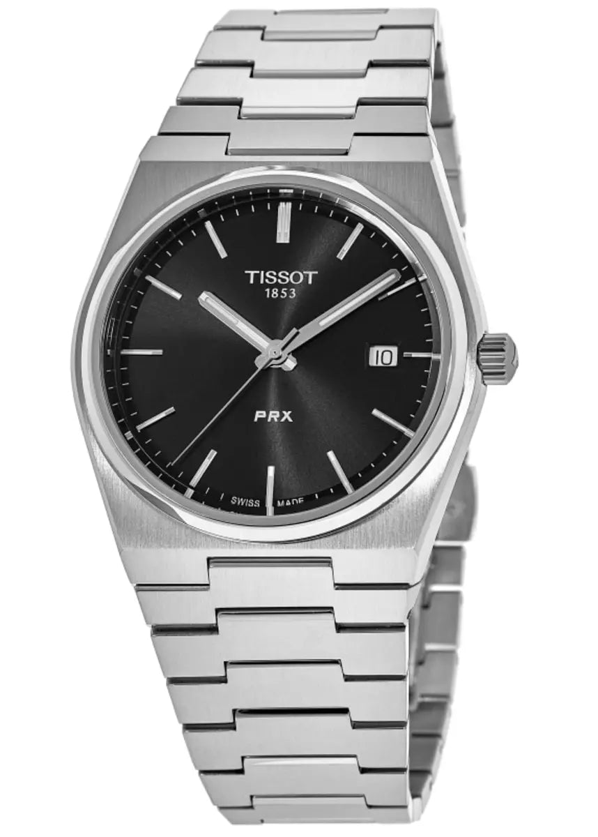 Tissot PRX Silver Black Dial | Tissot | Luby 