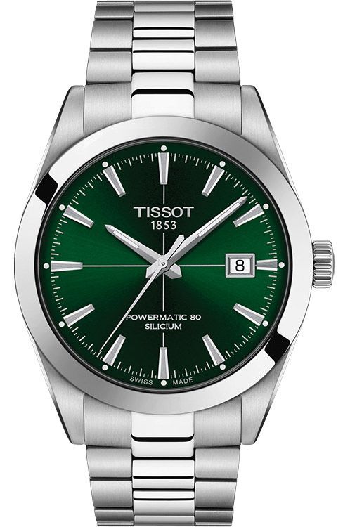 Tisot Gentleman Powermatic 80 Silicium Green | Tissot | Luby 