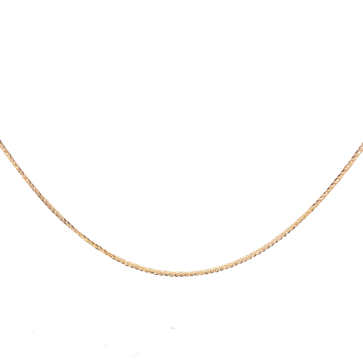 14K Gold Small Fancy Franco Chain | Luby Gold Collection | Luby 