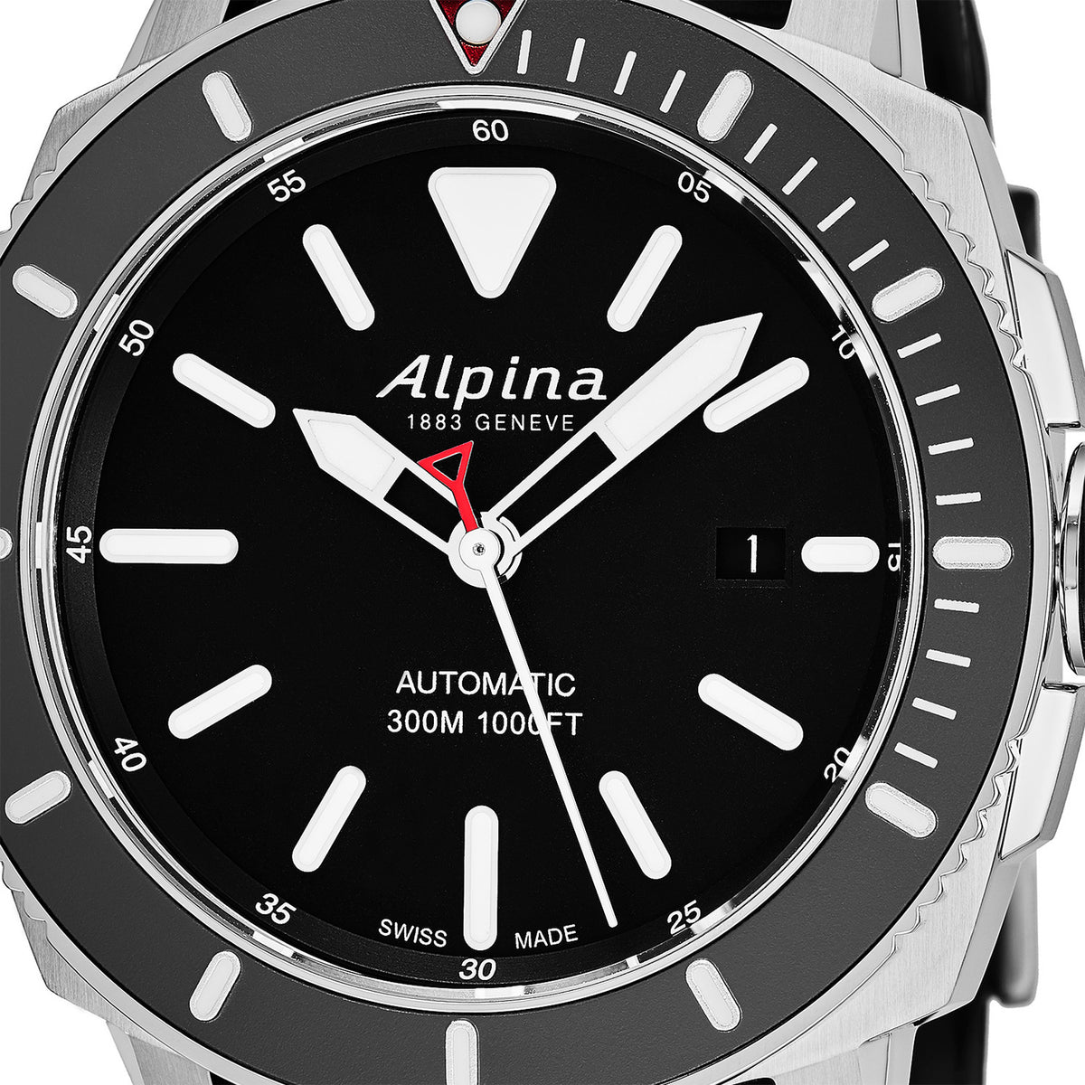 Seastrong Diver 300 (Black) | Alpina | Luby 