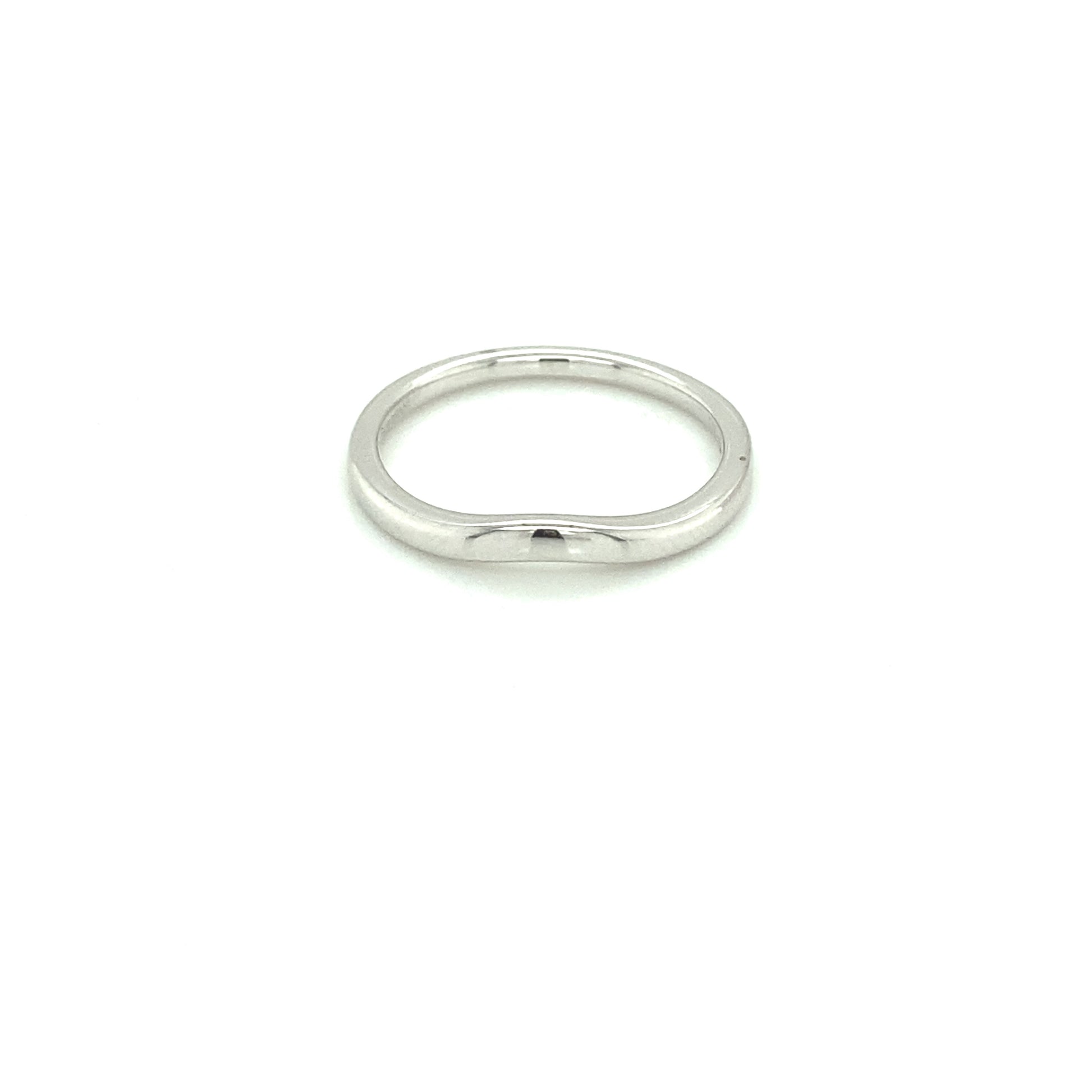 Zeghani Solitaire Weadding Band 14K Withe Gold | Zeghani | Luby 