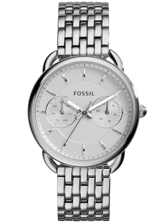 Tailor Multifunction Watch (Silver) | Fossil | Luby 