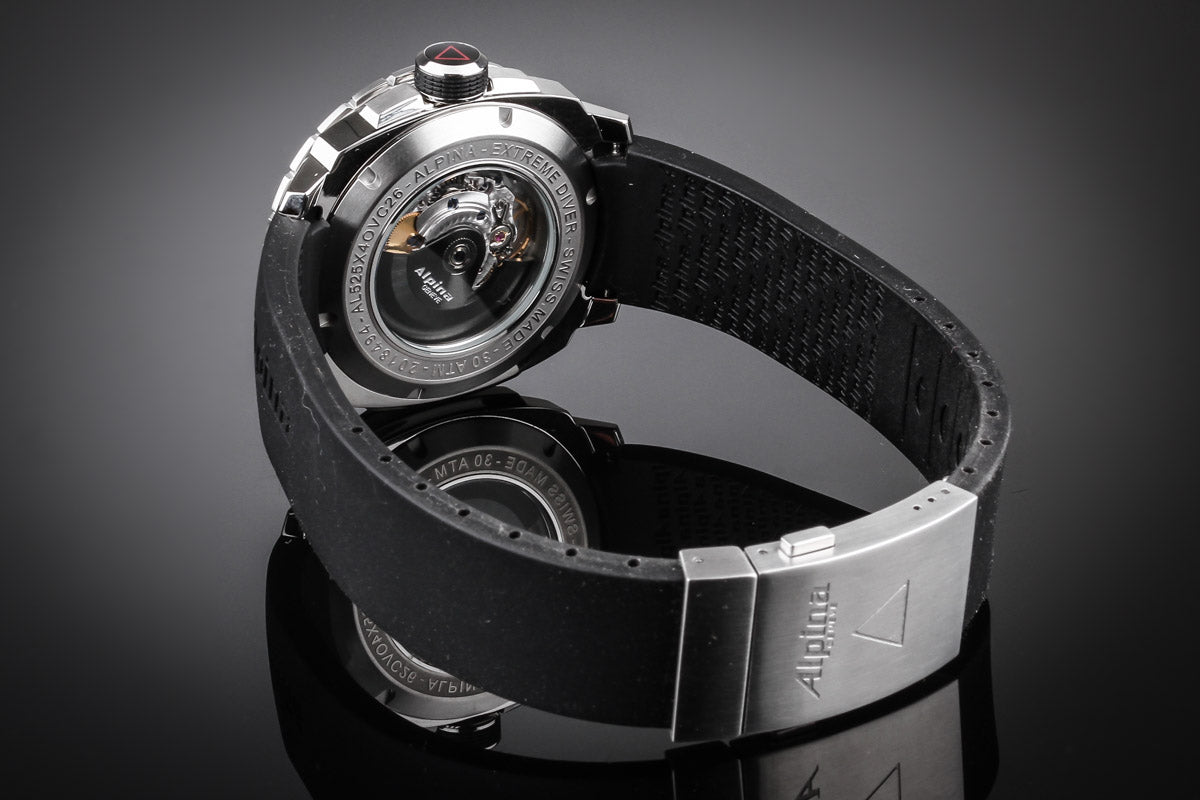 Extreme Diver Automatic (Black-Orange) | Alpina | Luby 