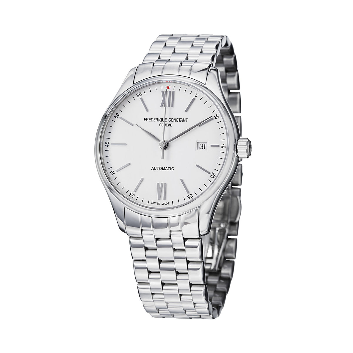 Classics Index Automatic (Silver-White) | Frederique Constant | Luby 