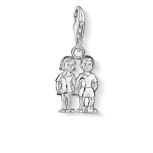 Gemini Twins Charm (Silver) | Thomas Sabo | Luby 