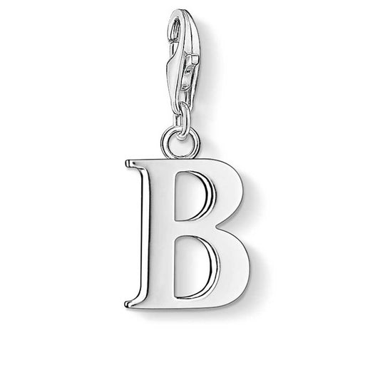 Letter B Charm (Silver) | Thomas Sabo | Luby 