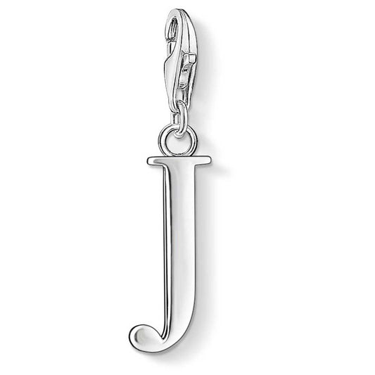 Letter J Charm (Silver) | Thomas Sabo | Luby 