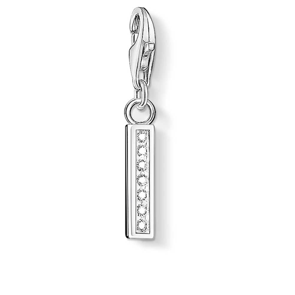 Letter I with CZ Crystals (Silver) | Thomas Sabo | Luby 