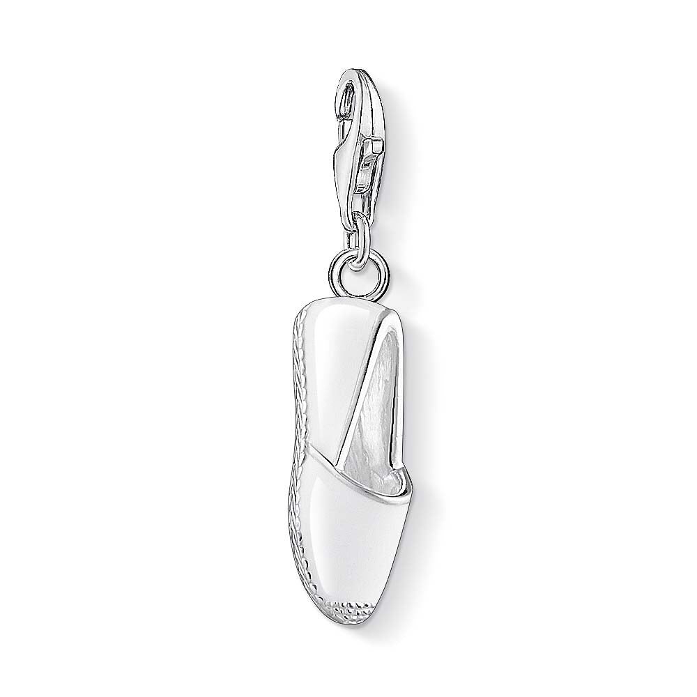 Espadrille Charm (Silver/White) | Thomas Sabo | Luby 