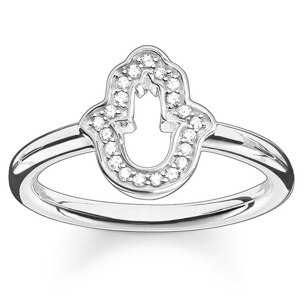 Fatima's Crystals Ring (Silver) | Thomas Sabo | Luby 