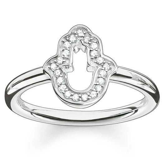 Fatima's Crystals Ring (Silver) | Thomas Sabo | Luby 