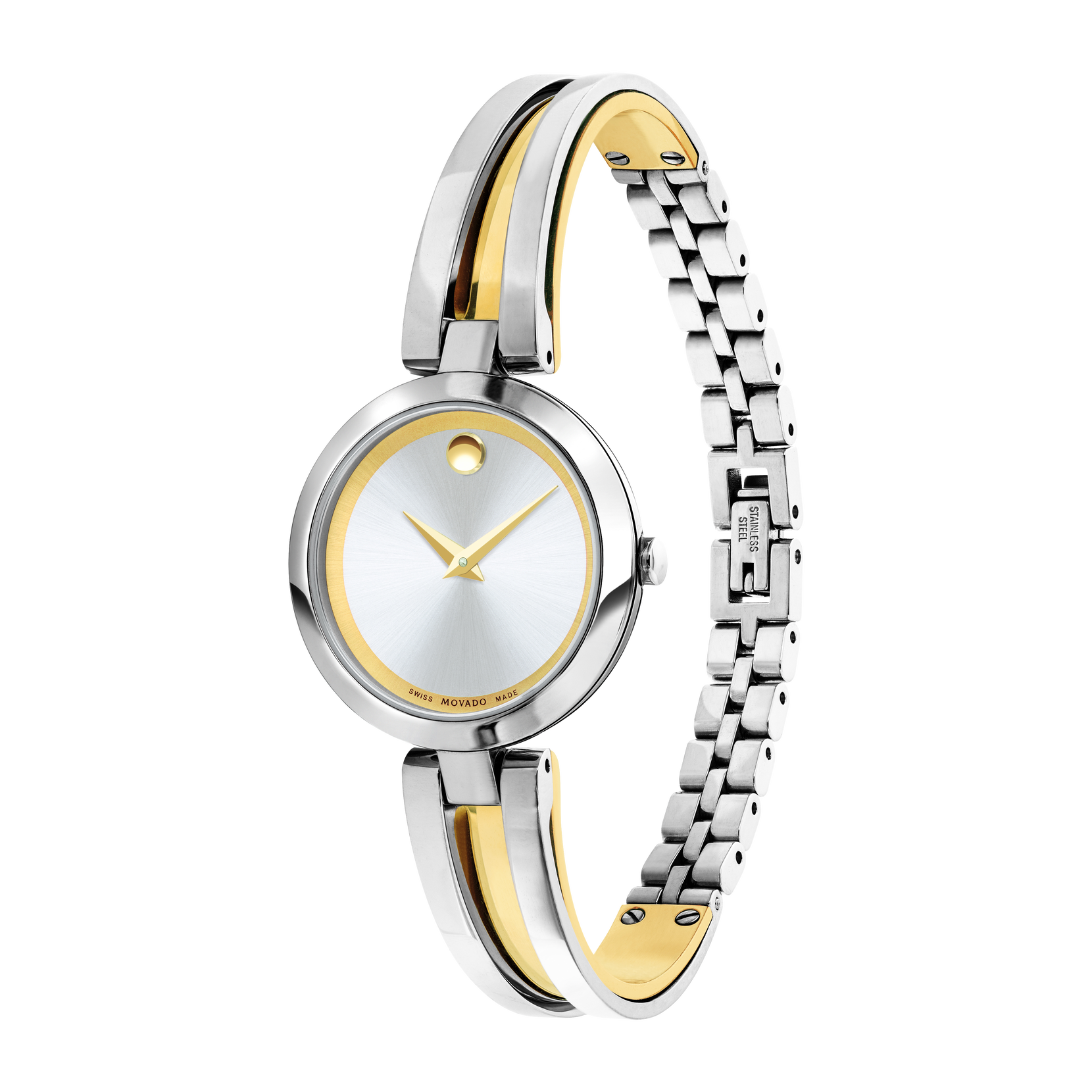 Movado Aleena Watch (Silver/Gold) | Movado | Luby 