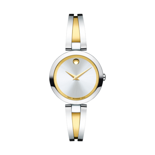Movado Aleena Watch (Silver/Gold) | Movado | Luby 