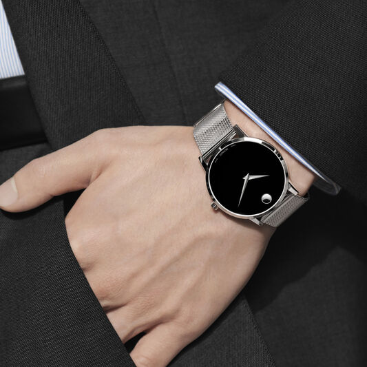 Museum Classic Mesh | Movado | Luby 