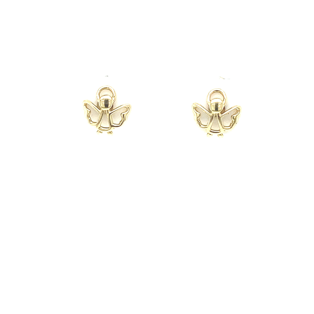 Small Stud Angel Earrings | Luby Gold Collection | Luby 