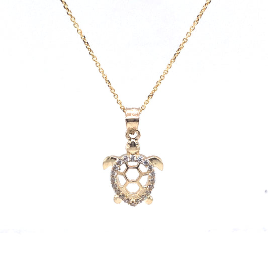 Turtle Pendant | Luby Gold Collection | Luby 