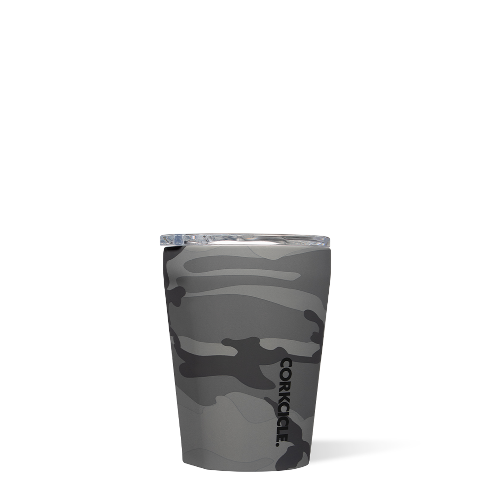 Grey Camo Tumbler 12oz | Corkcicle | Luby 