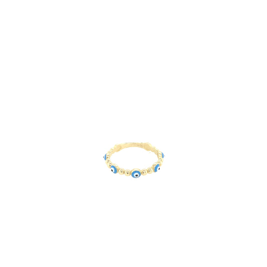 14K Gold Multiple Evil Eye | Luby Gold Collection | Luby 