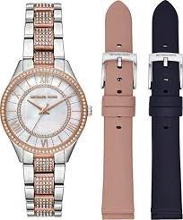 Ladies' Lauryn Watch (Silver/Rose-Gold) | Michael Kors | Luby 