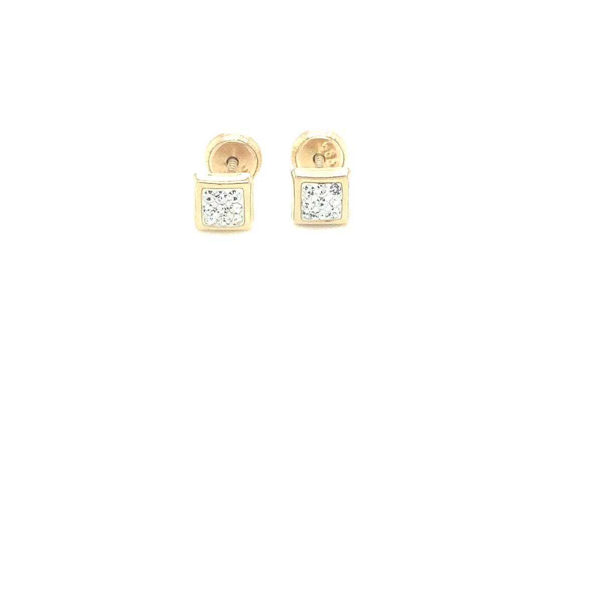 CRYSTAL SQUARE BEZEL | Luby Gold Collection | Luby 