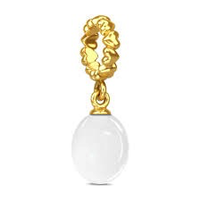 April Clarity Charm (Gold)