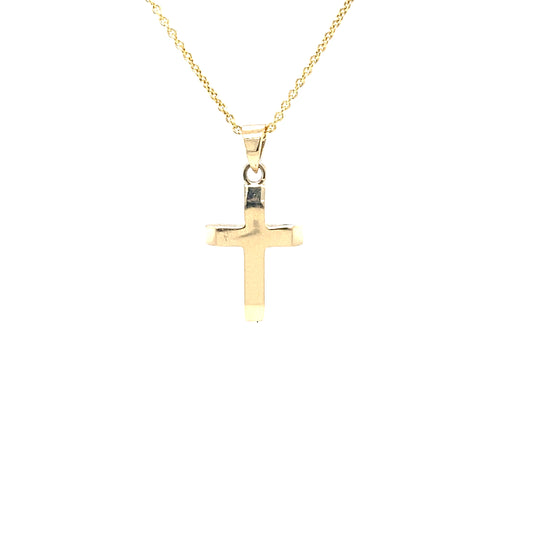 CROSS 14K GOLD PENDANT | Luby Gold Collection | Luby 
