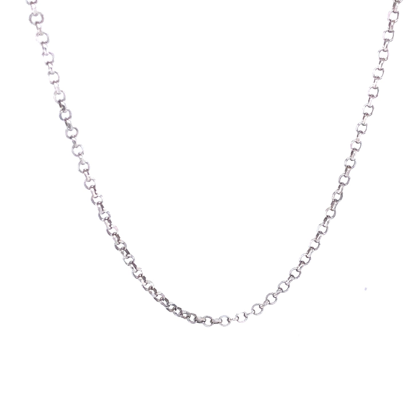 Rolo Chain 925 Silver 18'' | Luby Silver Collection | Luby 