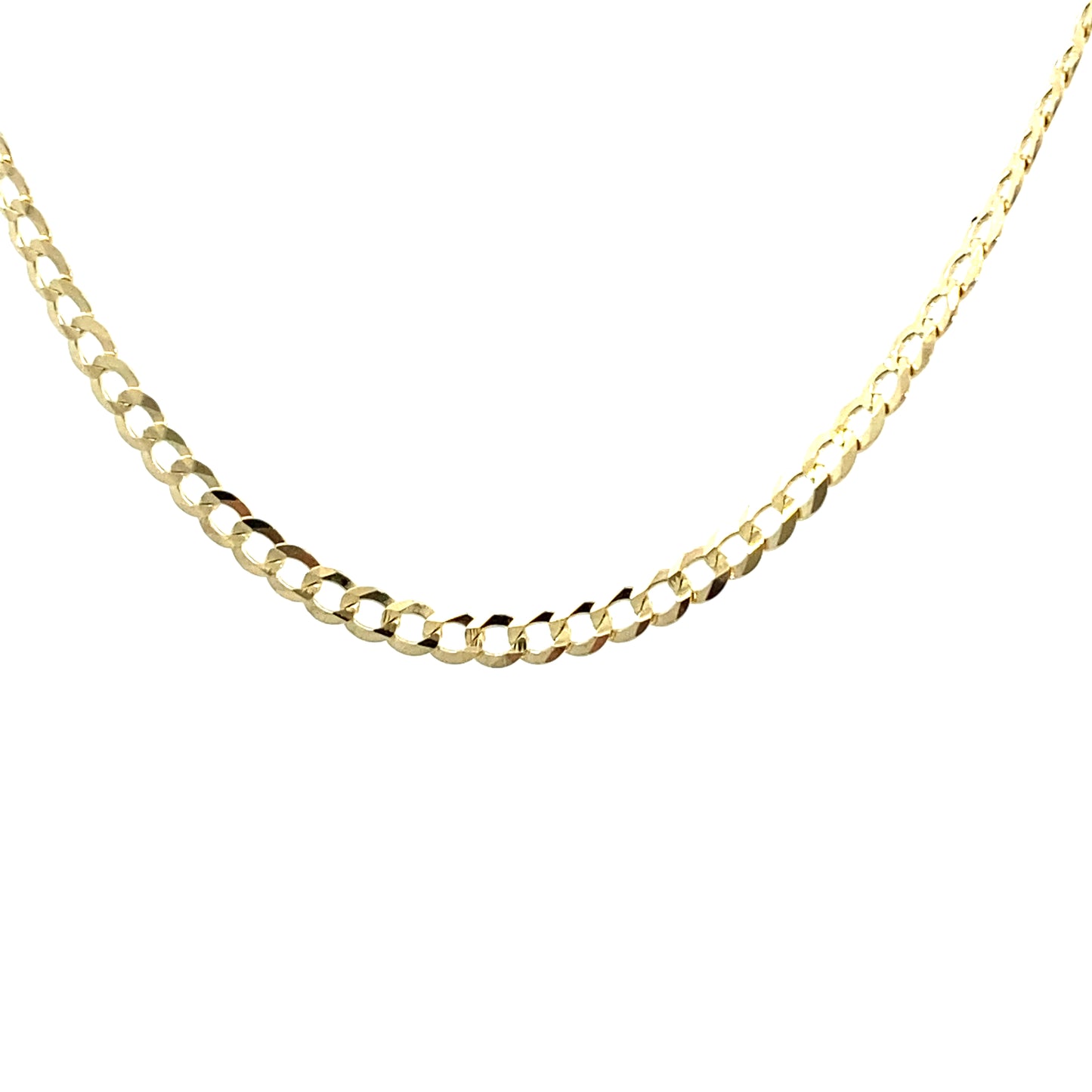 14k Gold Small Cuban Chain | Luby Gold Collection | Luby 