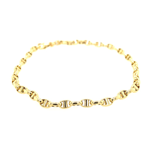 14K Gold Marine Links Bracelet | Luby Gold Collection | Luby 