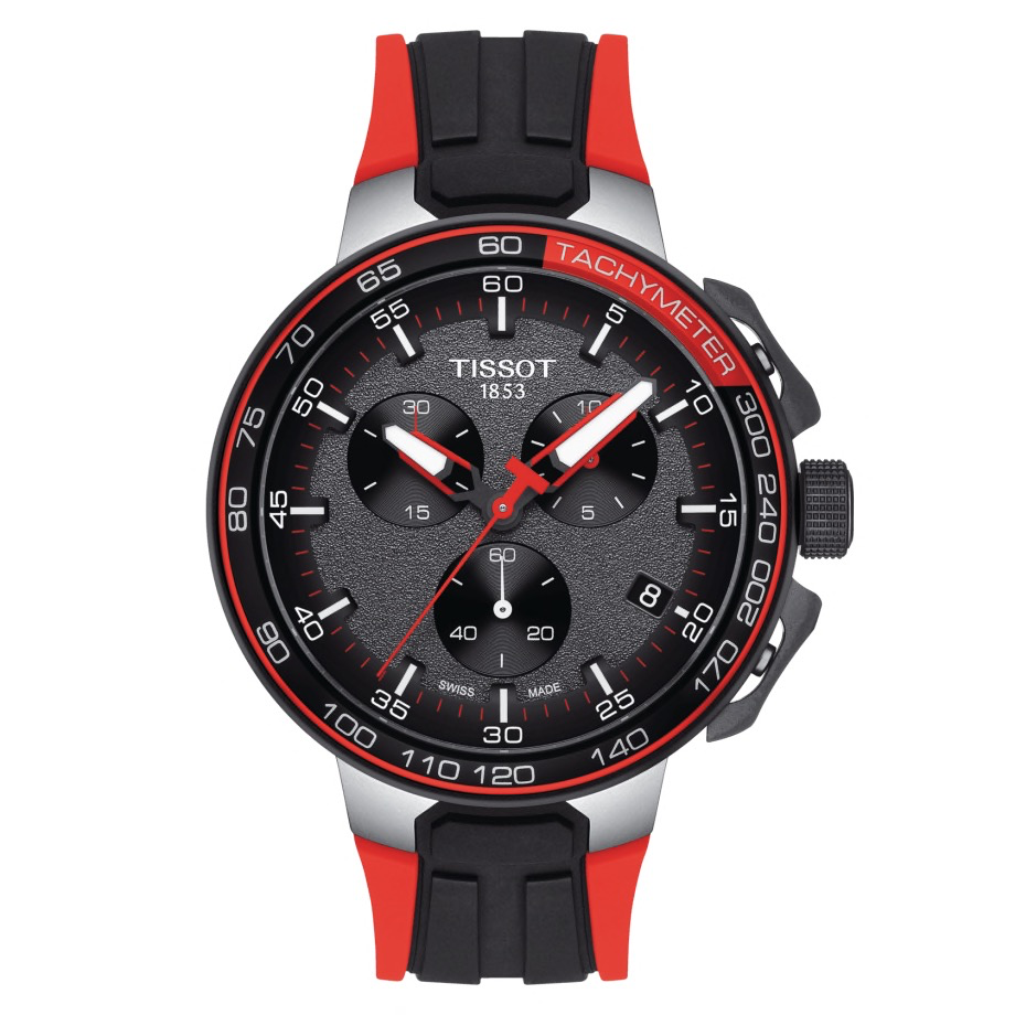 T-Race Cycling Chronograph (Red-Black) | Tissot | Luby 